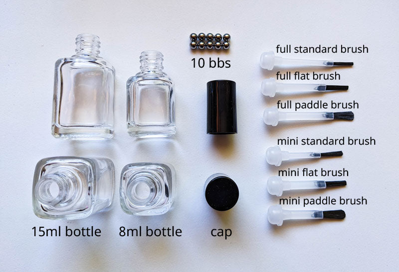 Extras - Brushes & Bottles & Caps & BBs