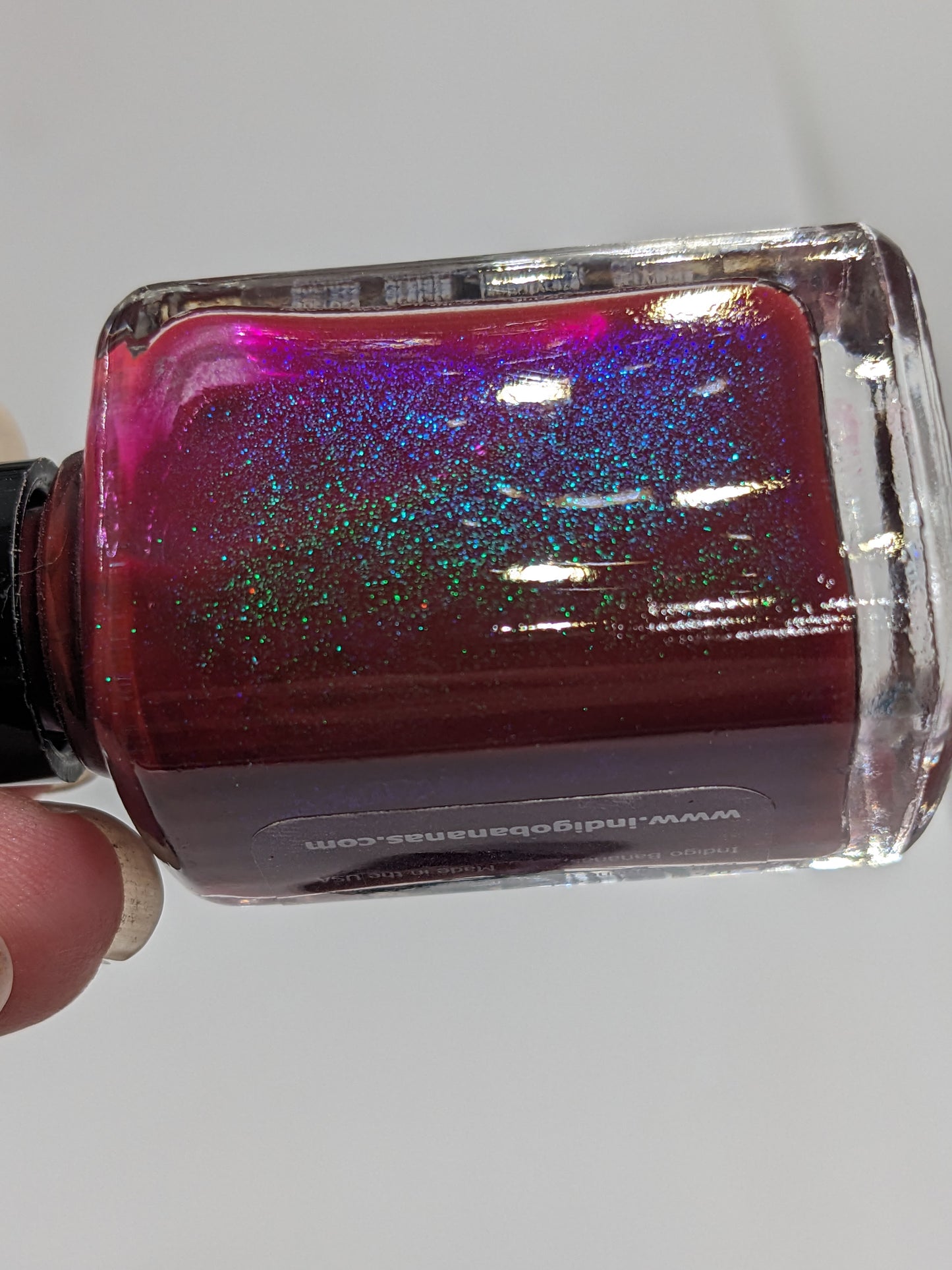 Red Solo cUP Rivalry - burgundy red OG UP sibling shimmer ('unicorn pee')