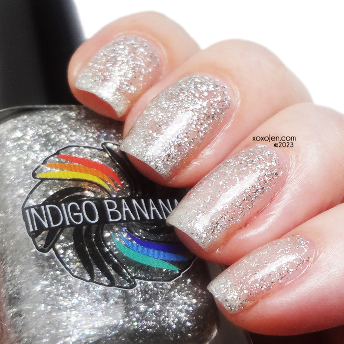 Holo flakie effect topcoat