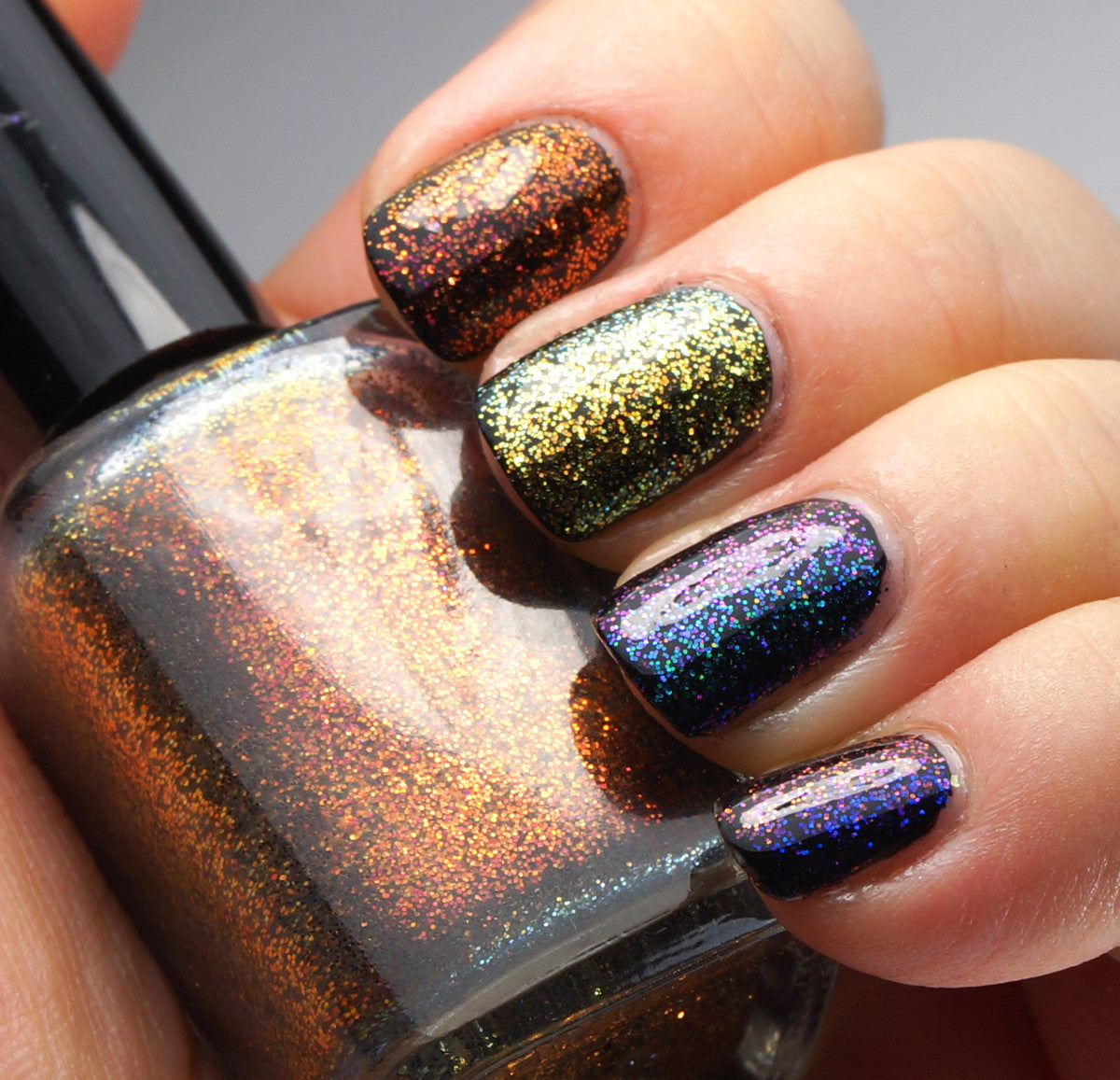 Pi! - multichrome / colorshifting glitter top coats
