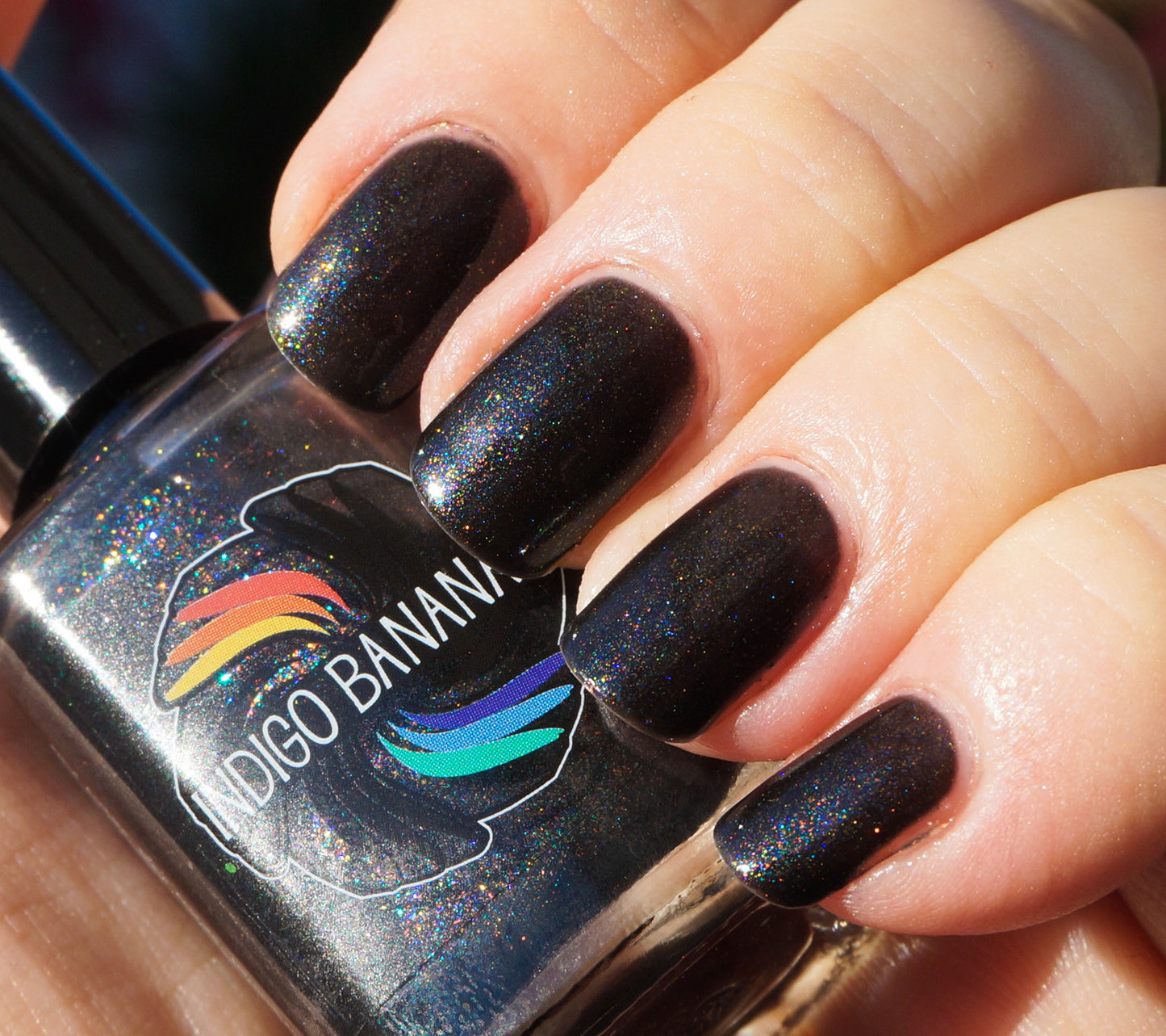 When Are We? - black with OG UP mix / multicolor shimmer