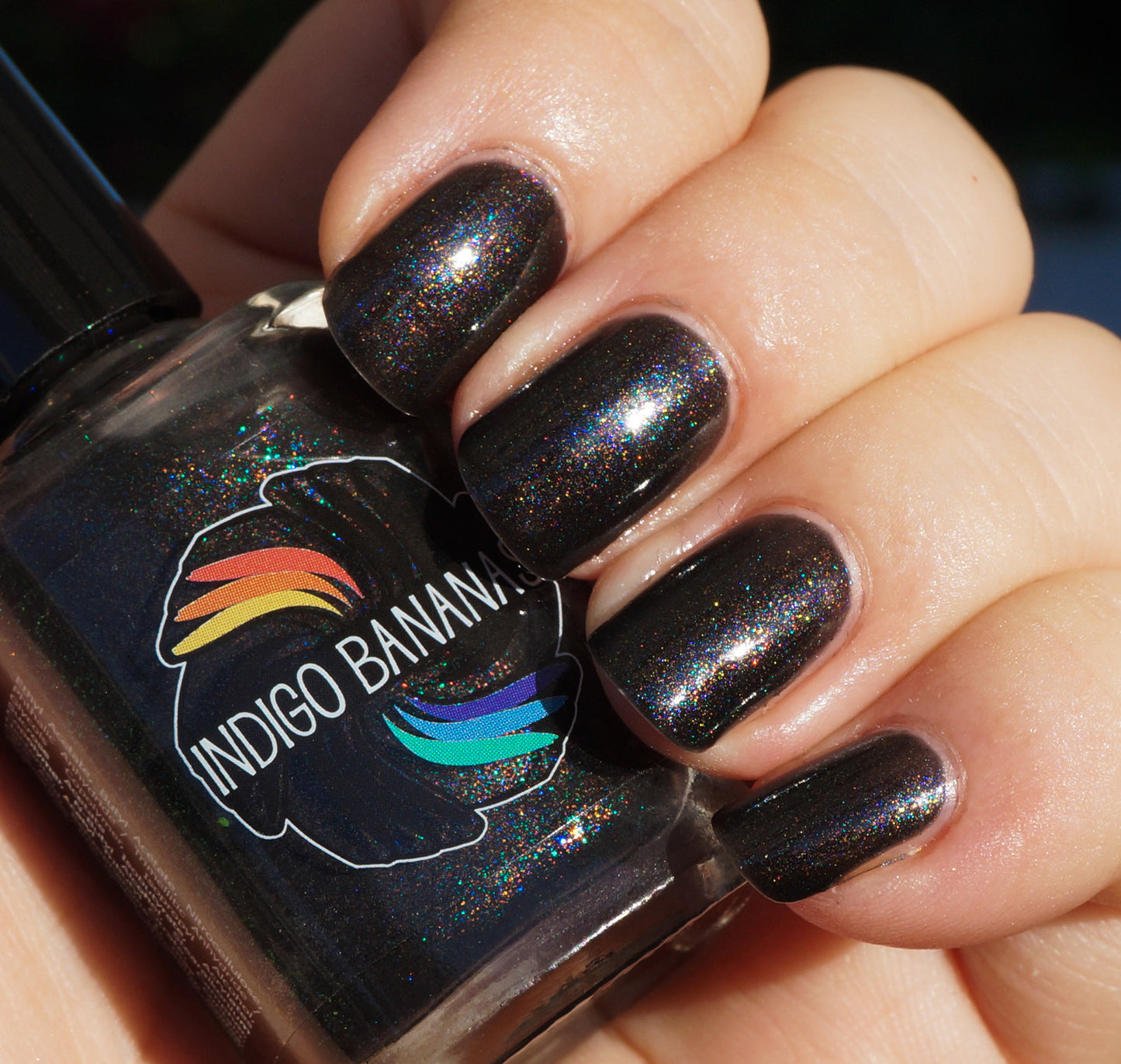 When Are We? - black with OG UP mix / multicolor shimmer
