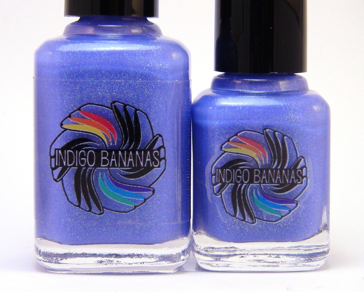 Electric Unicorns - lavender blue, green glass fleck duochrome shimmer