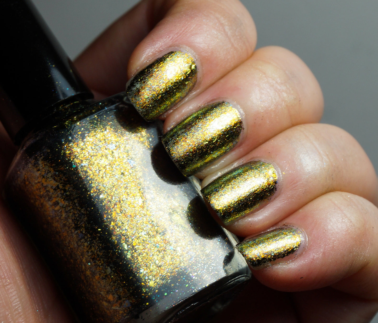 Quantum Gravity - gold chrome flakie