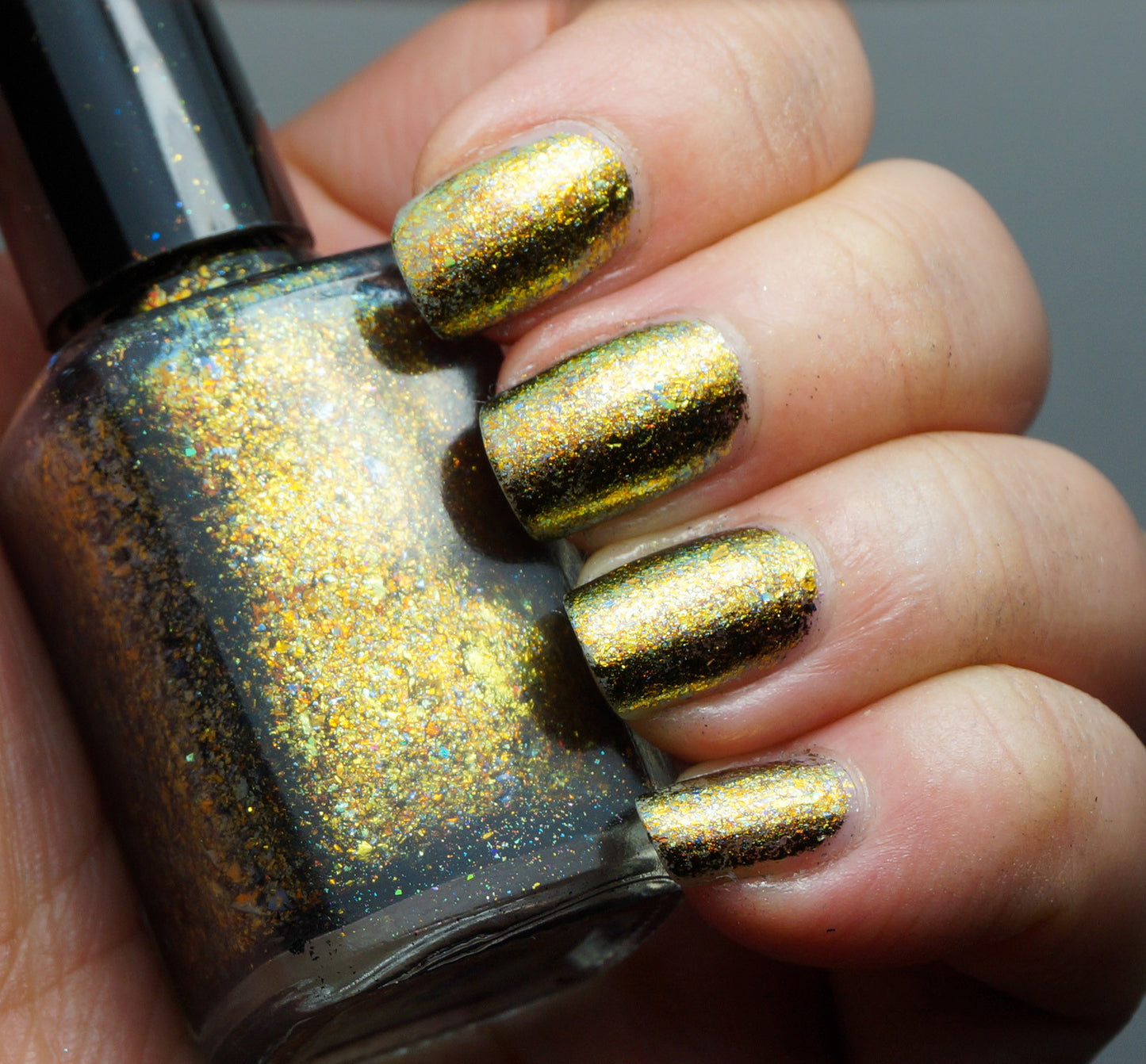 Quantum Gravity - gold chrome flakie