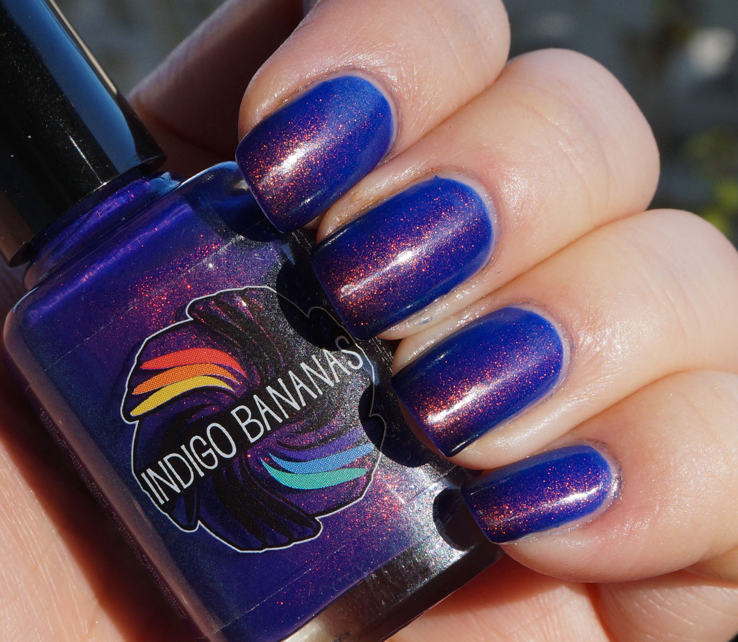 Blue Rose (D) - blue/purple OG UP shimmer ('unicorn pee')