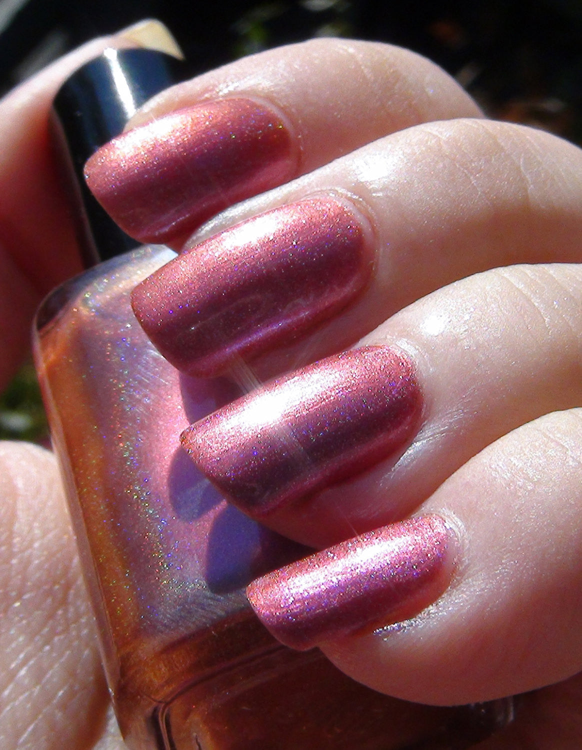 Dream a Little Dream - pink/orange multichrome holographic DISCONTINUED