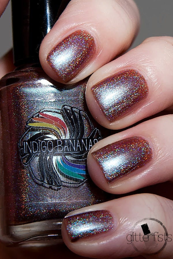 Endless Nights - blue/plum/coral multichrome holographic DISCONTINUED