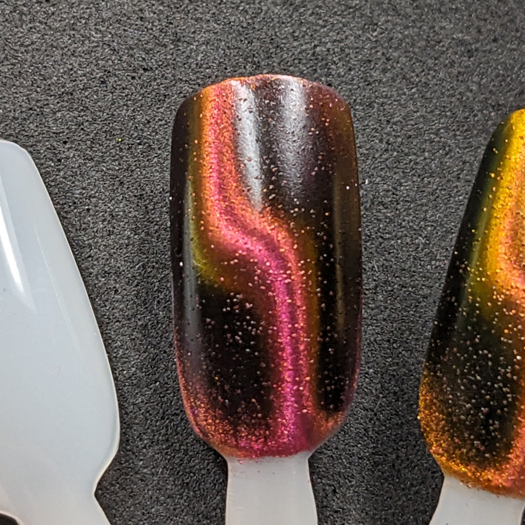 Greatest of Mysteries - Red/Magenta Magnetic Multichrome & Reflective Glittter