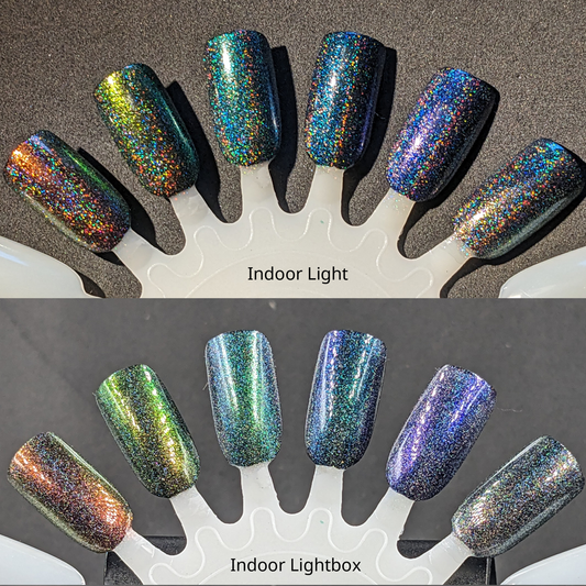 Fwaygo & Friends HOLOS - OG UP & SF 35 multichrome holo toppers