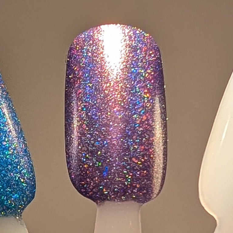 Purple Haze - purple-pink-gold multichrome holographic shimmer