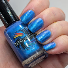 Blue Dream - blue multichrome holographic shimmer