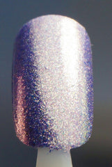 Taffeta, Darling? - purple glass fleck holo chrome